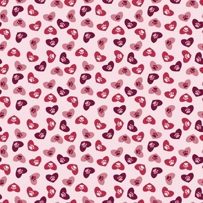 Valentine Kitty Hearts