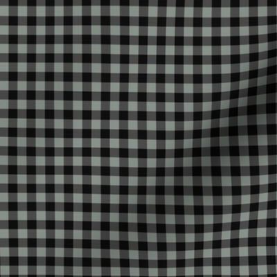 Little winter plaid gingham and boho vibes plaid tartan design minimalist basic checkered squares in neutral moody gray green