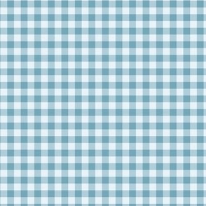 Little winter winter picnic plaid gingham and boho vibes plaid tartan design minimalist basic checkered squares in baby blue