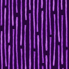 batik vertical stripes - mad purple