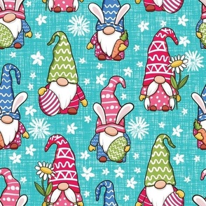 Easter Spring gnomes S22 turquoise