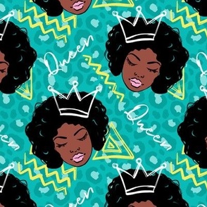 Black Woman Fabric, Wallpaper and Home Decor | Spoonflower