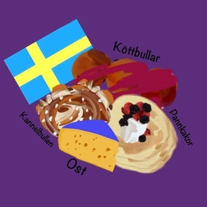 Swedish Foods Purple Large