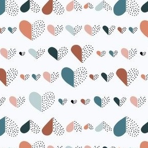 Hearts & dots horizontal