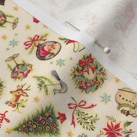 Retro Christmas Decals Stickers small