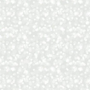 Small Sparkly Bokeh Pattern - Lilly White Color