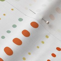 dots waves - vintage colors - dots wallpaper