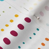 dots waves - bohemian colors - dots wallpaper