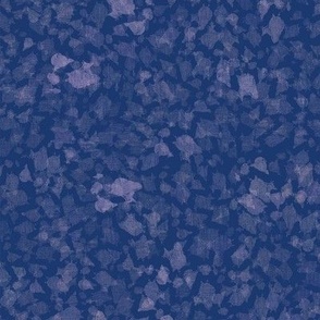 scattered medley abstract pattern - blue - large size