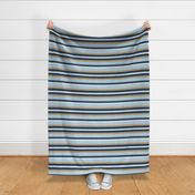 Hit The Slopes Textured Stripe Fog Light Blue Large Scale