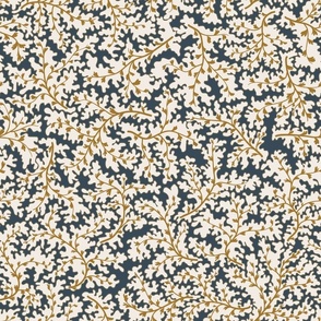 vermicular Pattern blue gold