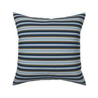 Hit The Slopes Textured Stripe Navy Blue Small Scale