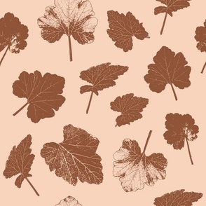 Leaves of Change in Dusk pink