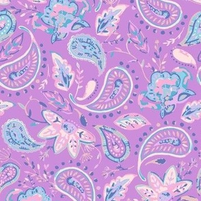 Empress Paisley Garden - Dreaming Lilac