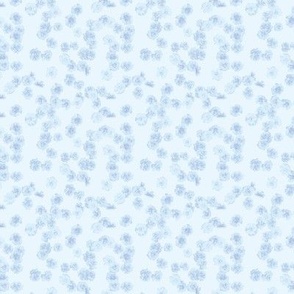 Baby's Breath Floral - Baby Blue