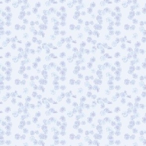2021 - Baby's Breath Floral - Periwinkle