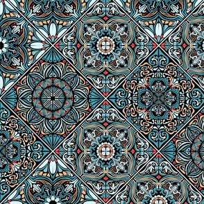 arabic tile ornament