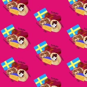 Swedish Foods Hot Pink Small