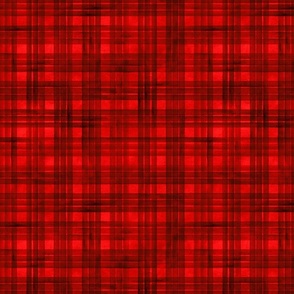 Watercolor black and red stripes plaid background