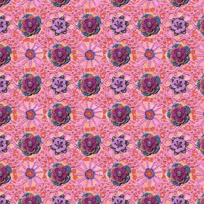 Flower Power Hippie Style Crochet Design Smaller Scale