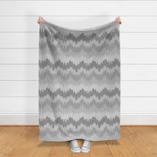 Gray Chevron Ombre