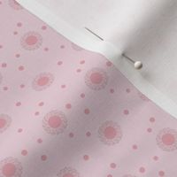 Pink dots for ballerina