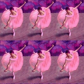 Degas pink dancers continuous design