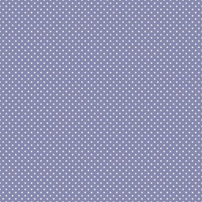 Micro Polka Dot Pattern - Cool Grey and White