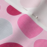 Groovy Mixed Valentine Hearts (pink) medium 