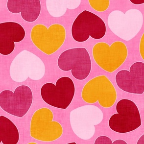 Groovy Mixed Valentine Heart (pink sorbet)