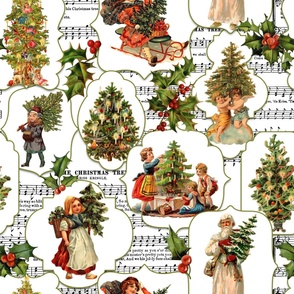 Vintage Christmas Trees & Music
