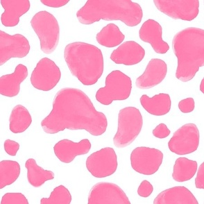 Groovy Cow Print Pink // UFO Ranch: The Collection