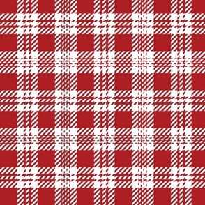Classic Candy Cane Plaid Small