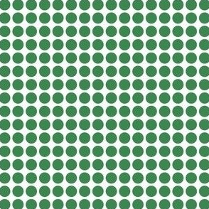 polka dots green SM - christmas wish collection