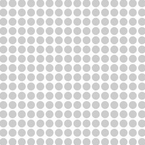 polka dots grey SM - christmas wish collection