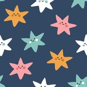 Stars smiling - small scale