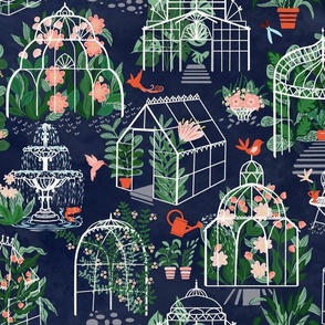 For garden enthusiasts and plant lovers: Victorian greenhouses