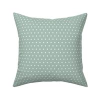 Blue Off White Claire Bright Polka Dot 6x6