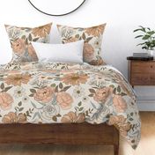 Claire Floral Muted Colors JUMBO
