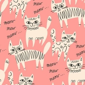 Meow, Mew, Meow ~ Pink