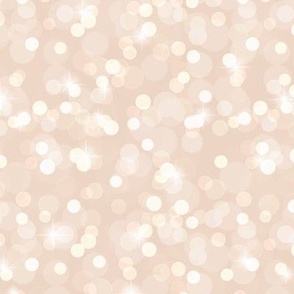 Sparkly Bokeh Pattern - Pink Champagne Color