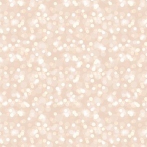 Small Sparkly Bokeh Pattern - Pink Champagne Color