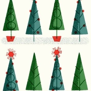 Christmas trees ~ Traditional