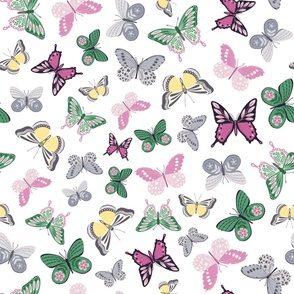 Butterfly Garden Print