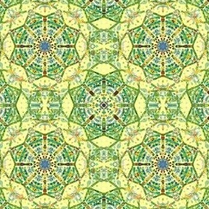 Soft and Green: Kaleidoscope Play