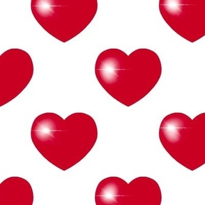 Red Valentine Hearts
