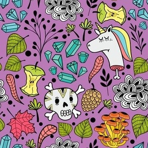 Skulls and unicorns