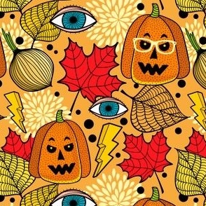 Pumpkins and eyes