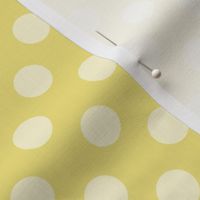 Polka Dots in Yellow Large