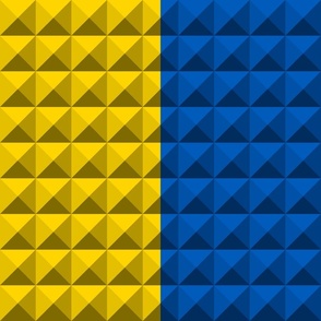 Geometric Ukraine (Vertical)
